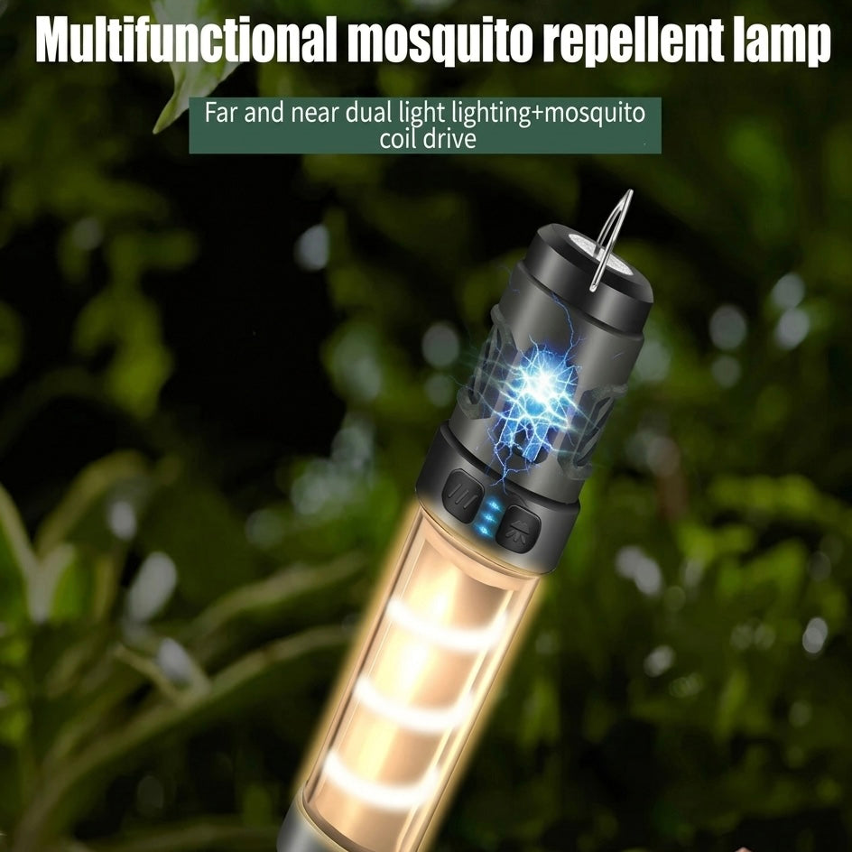 Outdoor Mosquito Repellent Light | Adjustable Brightness | USB-C Rechargeable | 3–15hr Battery 6