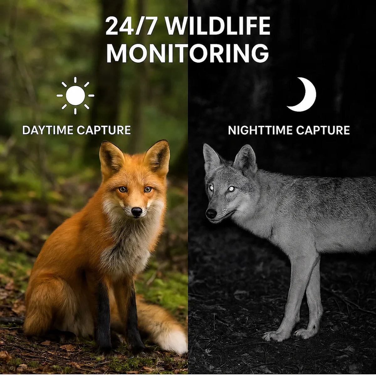Outdoor Wildlife Trail Camera with Night Vision 6