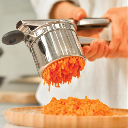 Perfect Mashed Potatoes: Heavy Stainless Steel Potato Masher 8