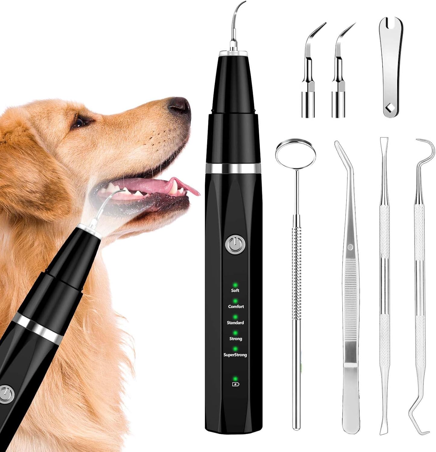 Pet Tartar Remover - Ultrasonic Tooth Cleaner 0