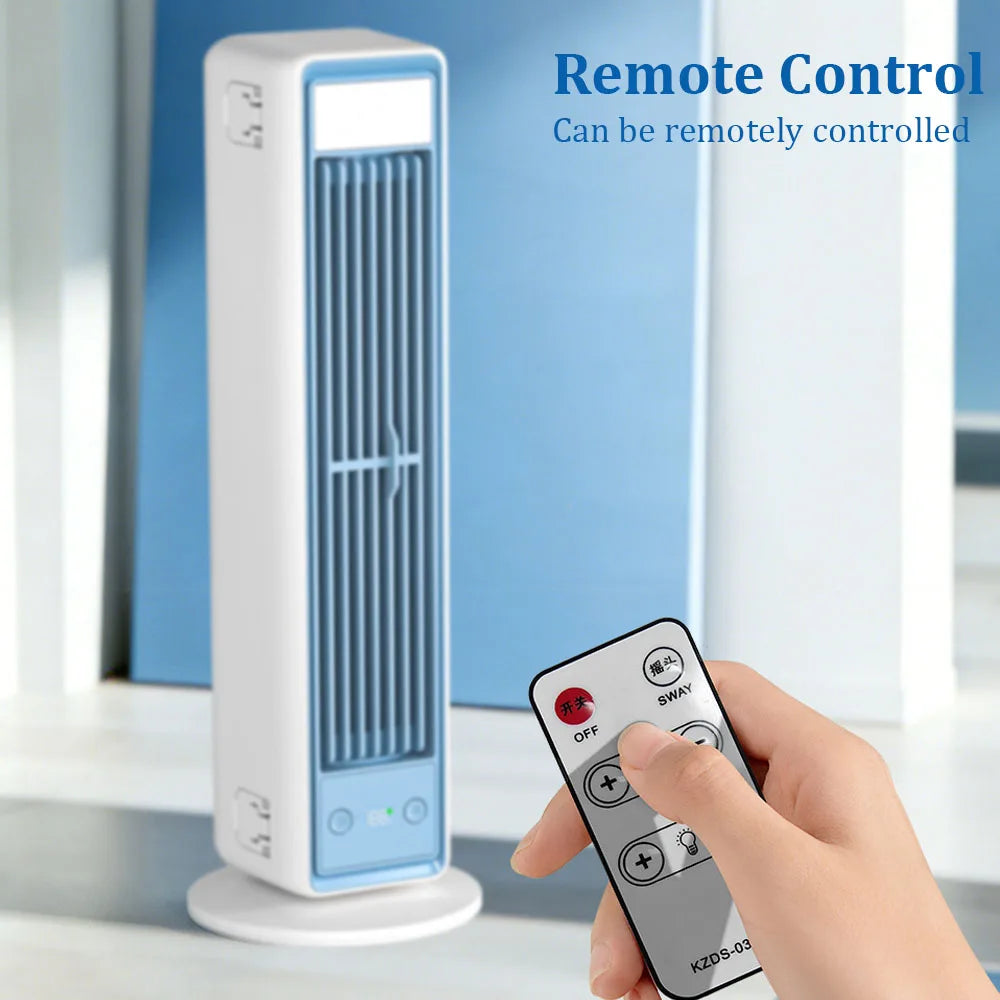 Portable Air Conditioner Fan | 3600mAh Battery | Remote Control | Adjustable Speed | Compact 5