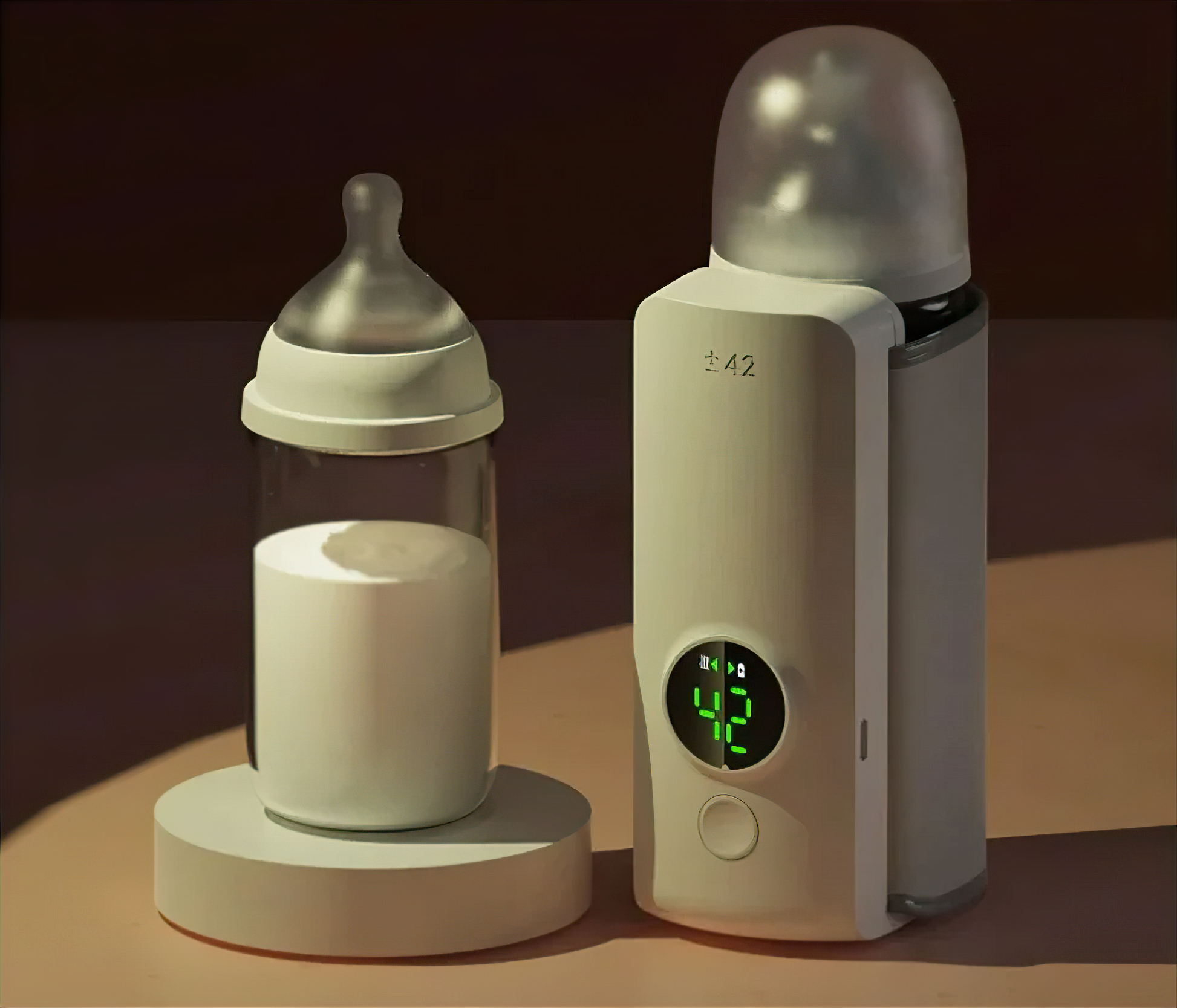Portable Bottle Warmer | 6 Temperature Settings | Digital Display | USB Rechargeable | Travel 1