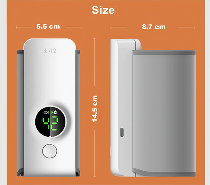 Portable Bottle Warmer | 6 Temperature Settings | Digital Display | USB Rechargeable | Travel 5