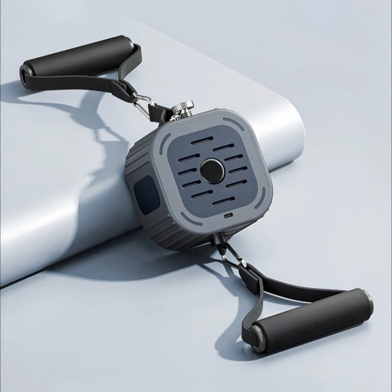 Portable Cable Machine & Rowing Trainer | Resistance Bands | Full Body Home Gym | Adjustable 0