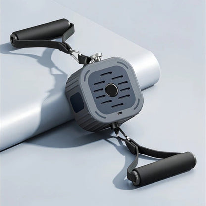 Portable Cable Machine & Rowing Trainer | Resistance Bands | Full Body Home Gym | Adjustable 0
