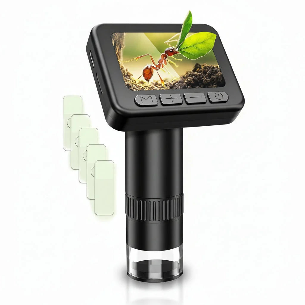 Portable Digital Microscope HD Display Camera for Science Learning 0