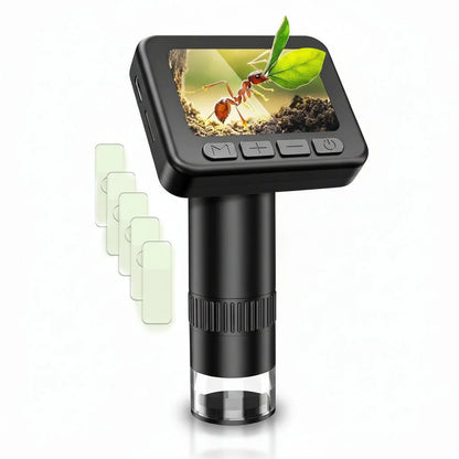 Portable Digital Microscope HD Display Camera for Science Learning 0