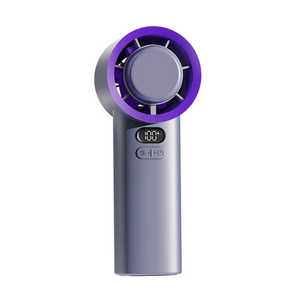 Portable Handheld Fan | USB Rechargeable | 3 Speed Settings | Up to 10-Hour Battery Life 0
