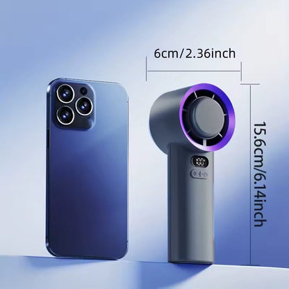Portable Handheld Fan | USB Rechargeable | 3 Speed Settings | Up to 10-Hour Battery Life 6
