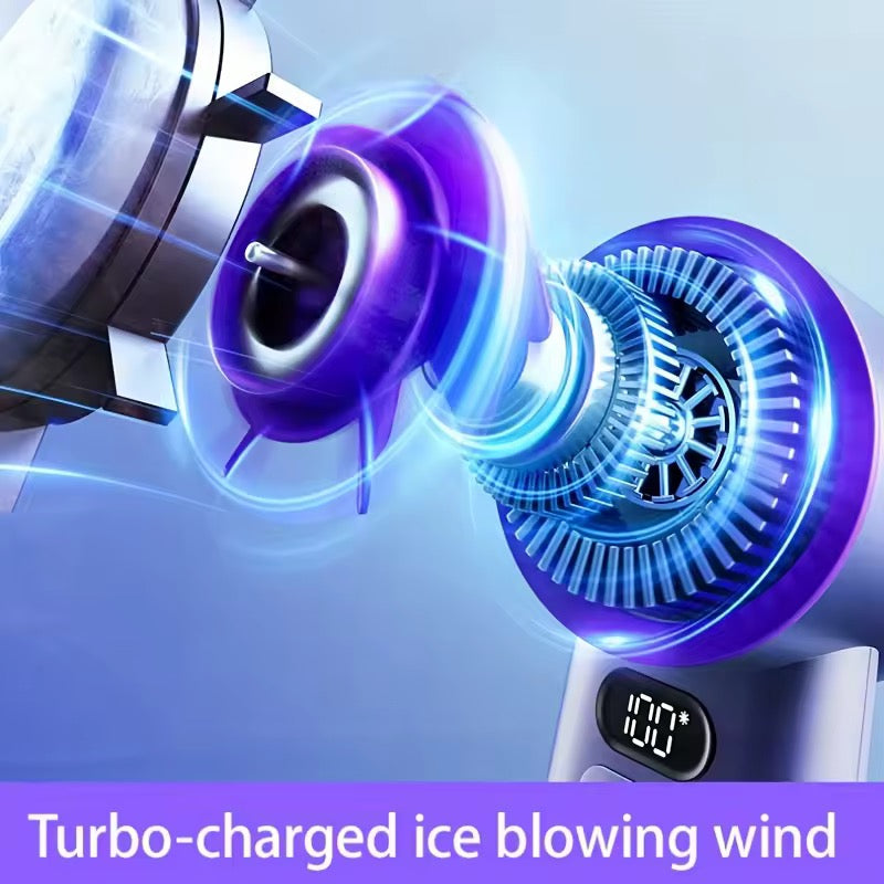 Portable Handheld Fan | USB Rechargeable | 3 Speed Settings | Up to 10-Hour Battery Life 7
