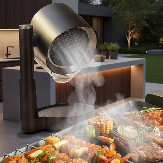 Portable Kitchen Hood | Countertop Range Hood with 3-Speed Fan | Easy-Clean Design for Smoke and Odor Reduction 0