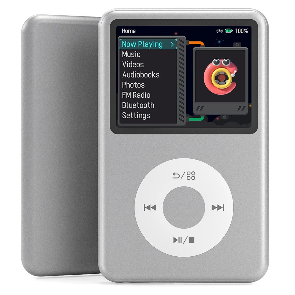 Portable MP3 Player with Touch Screen, 35 Hours Playback, 30,000 Songs Capacity 1