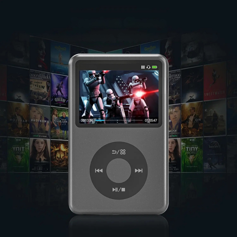 Portable MP3 Player with Touch Screen, 35 Hours Playback, 30,000 Songs Capacity 6