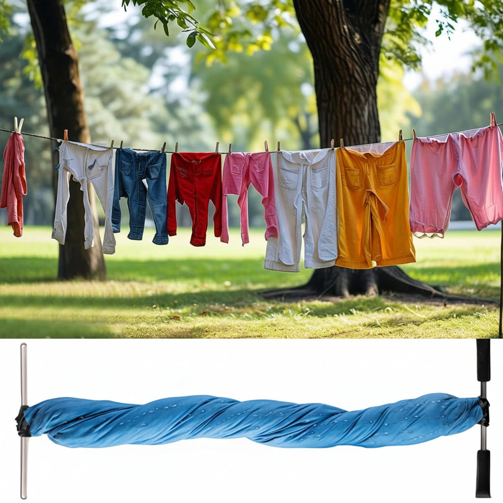 Portable Manual Clothes Wringer Hand Crank Laundry Water Extractor 2