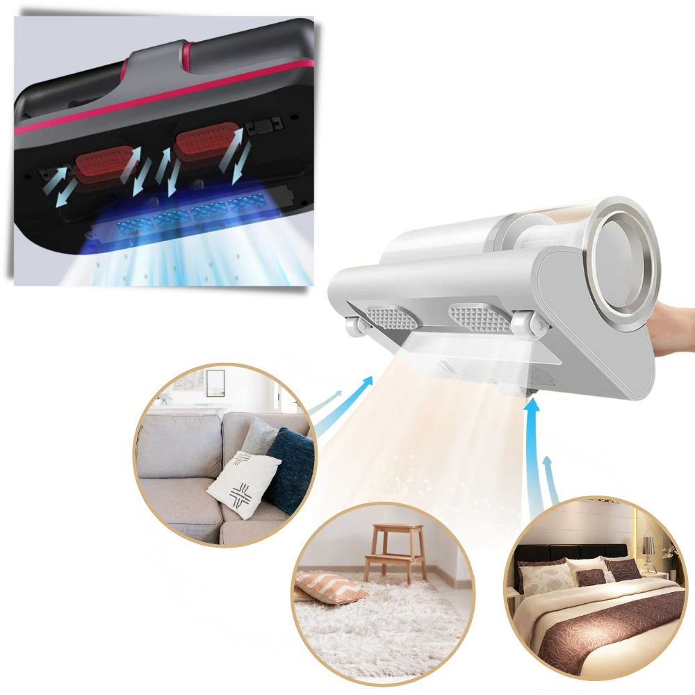 Portable UV-C Vacuum Cleaner for Mattress & Upholstery 5