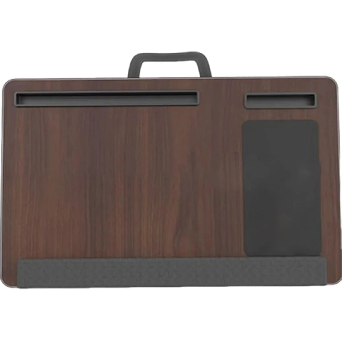Portable Wooden Laptop Desk Ergonomic Bed Tray with Wrist Rest & Mouse Pad 3