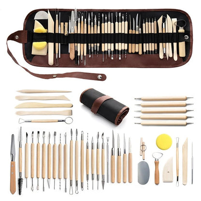 Pottery clay sculpting tools blxcknorway™ 3