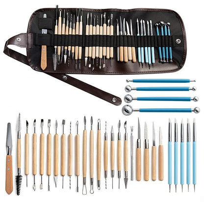 Pottery clay sculpting tools blxcknorway™ 4