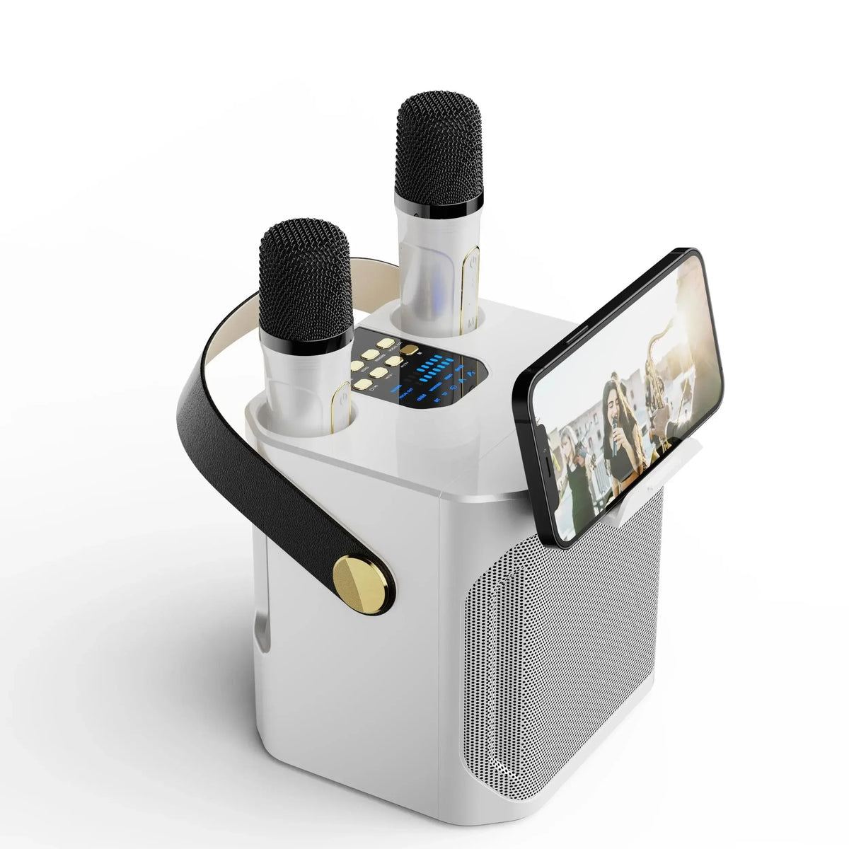 Powerful Portable Bluetooth Karaoke Speaker - 360° Surround 3
