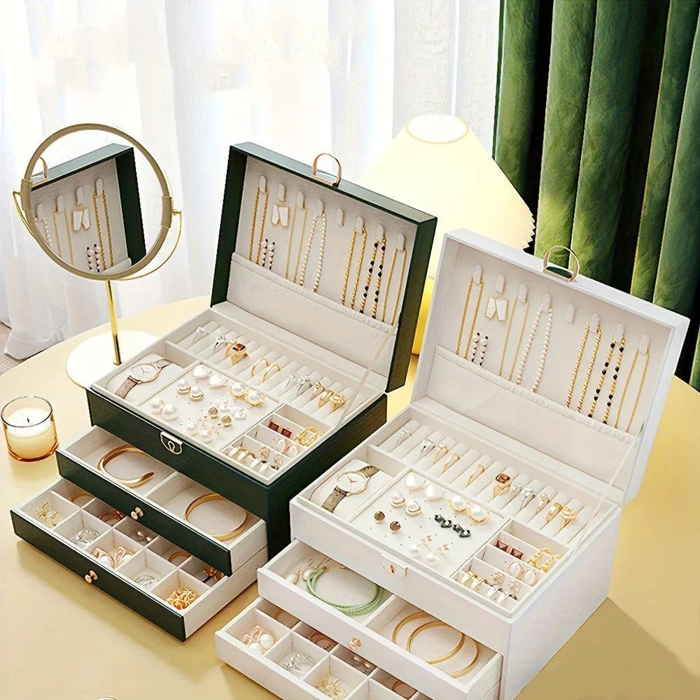 Premium Leather Jewellery Organizer 5