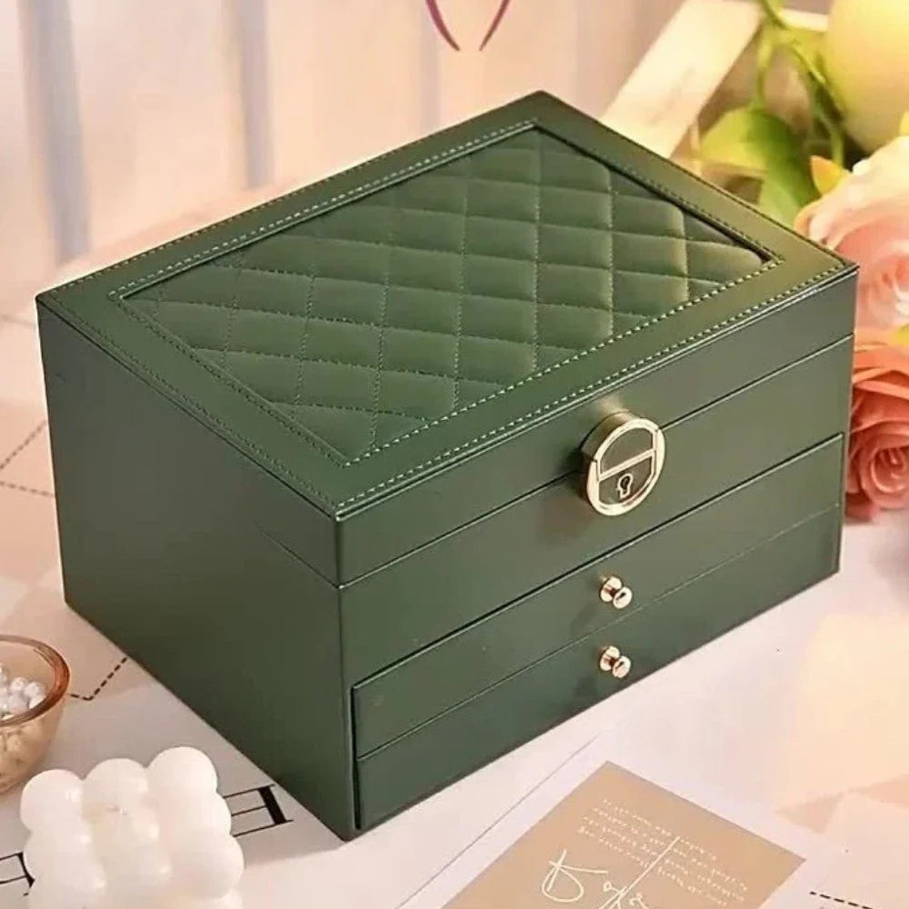 Premium Leather Jewellery Organizer 6