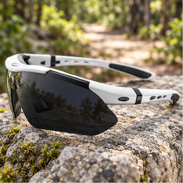 Royeva Polarized Cycling Sunglasses Interchangeable Sports Eyewear