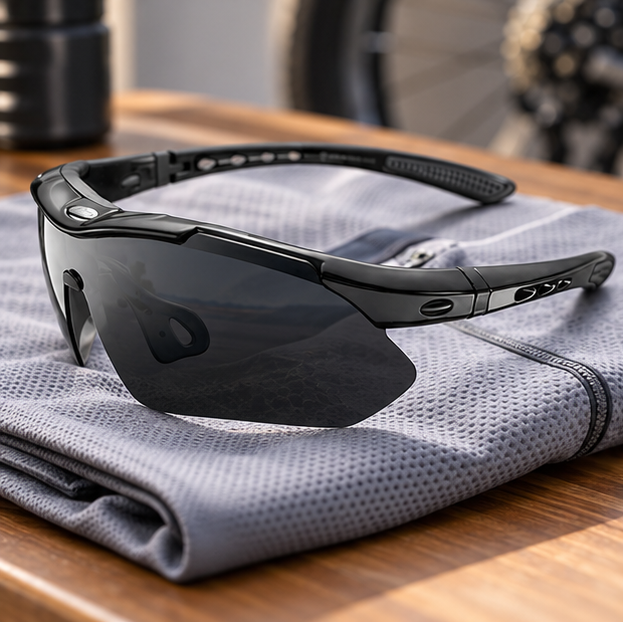 Royeva Polarized Cycling Sunglasses Interchangeable Sports Eyewear