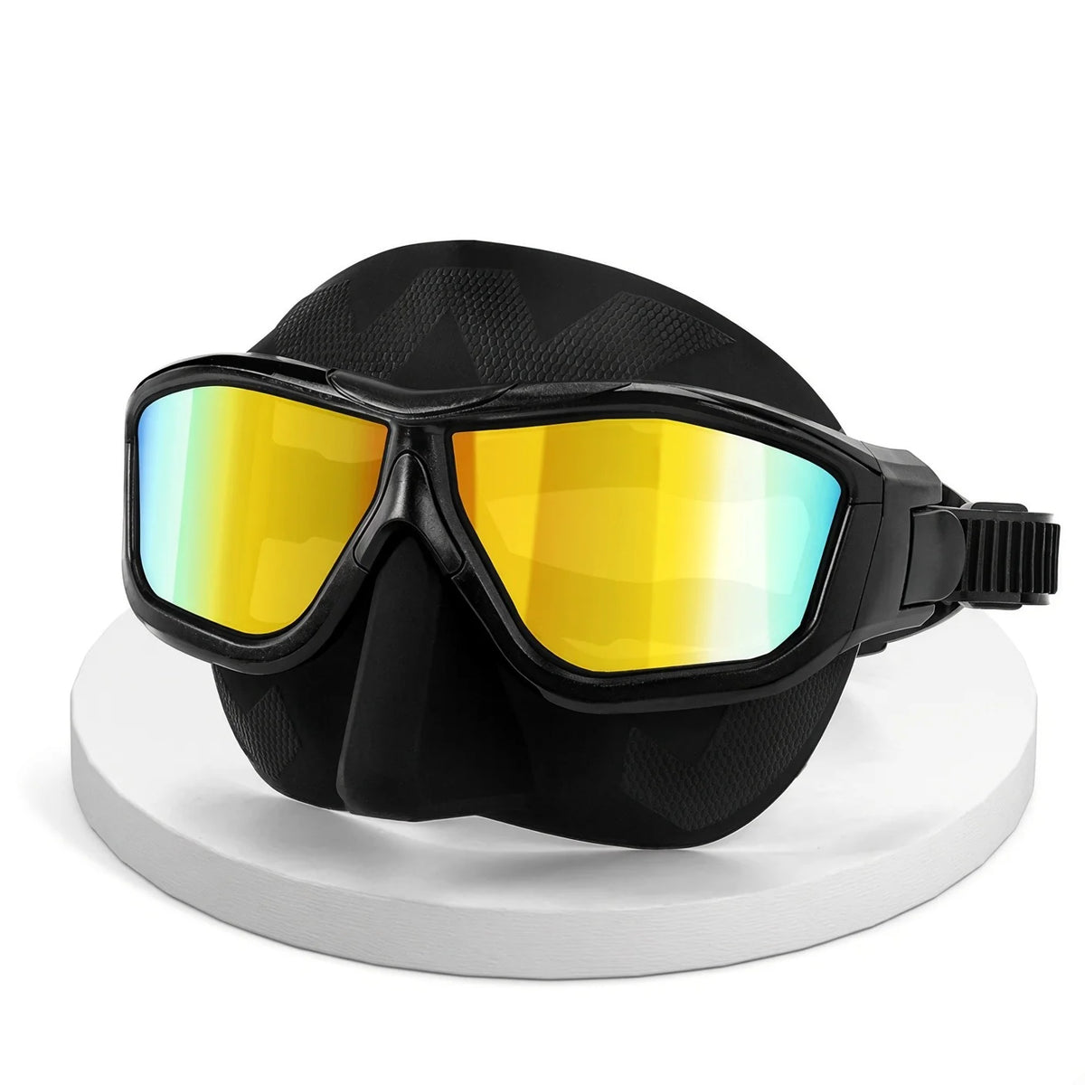 Professional Anti-Fog HD Diving Mask Large Frame Goggles for Snorkeling & Scuba Diving 1