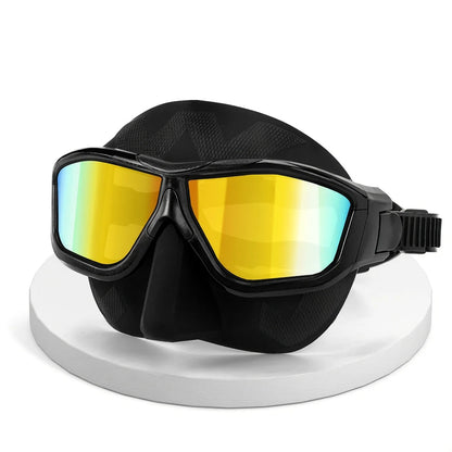 Professional Anti-Fog HD Diving Mask Large Frame Goggles for Snorkeling & Scuba Diving 1
