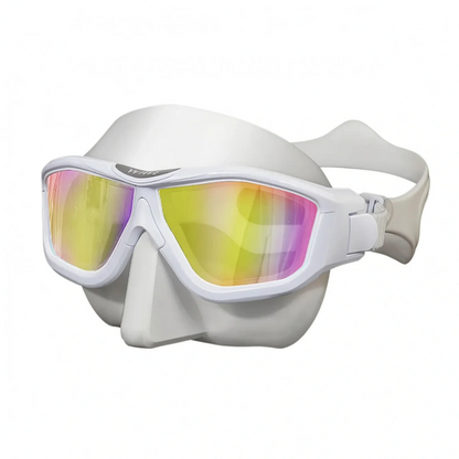 Professional Anti-Fog HD Diving Mask Large Frame Goggles for Snorkeling & Scuba Diving 9