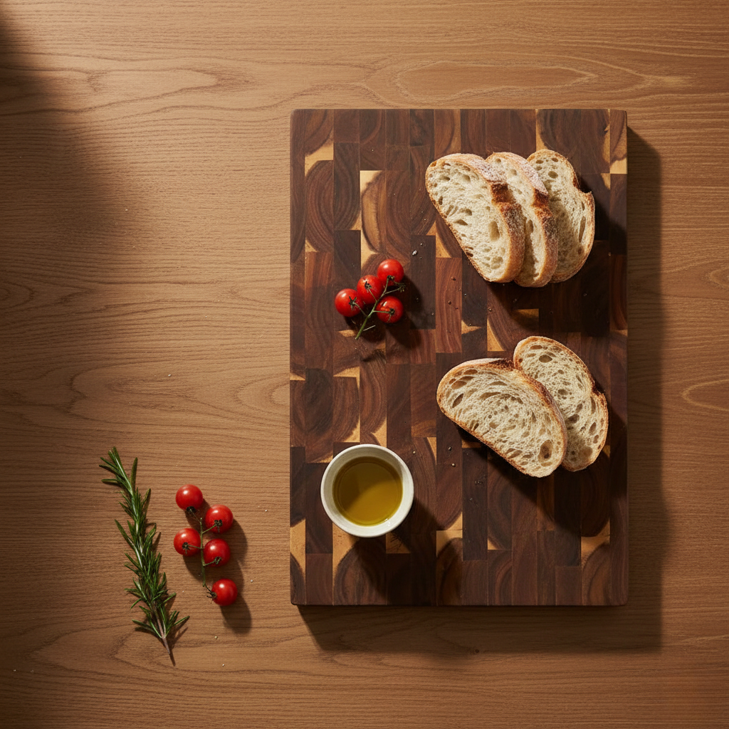 PureAura Acacia Wood Cutting Board 1