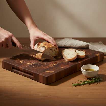PureAura Acacia Wood Cutting Board 2