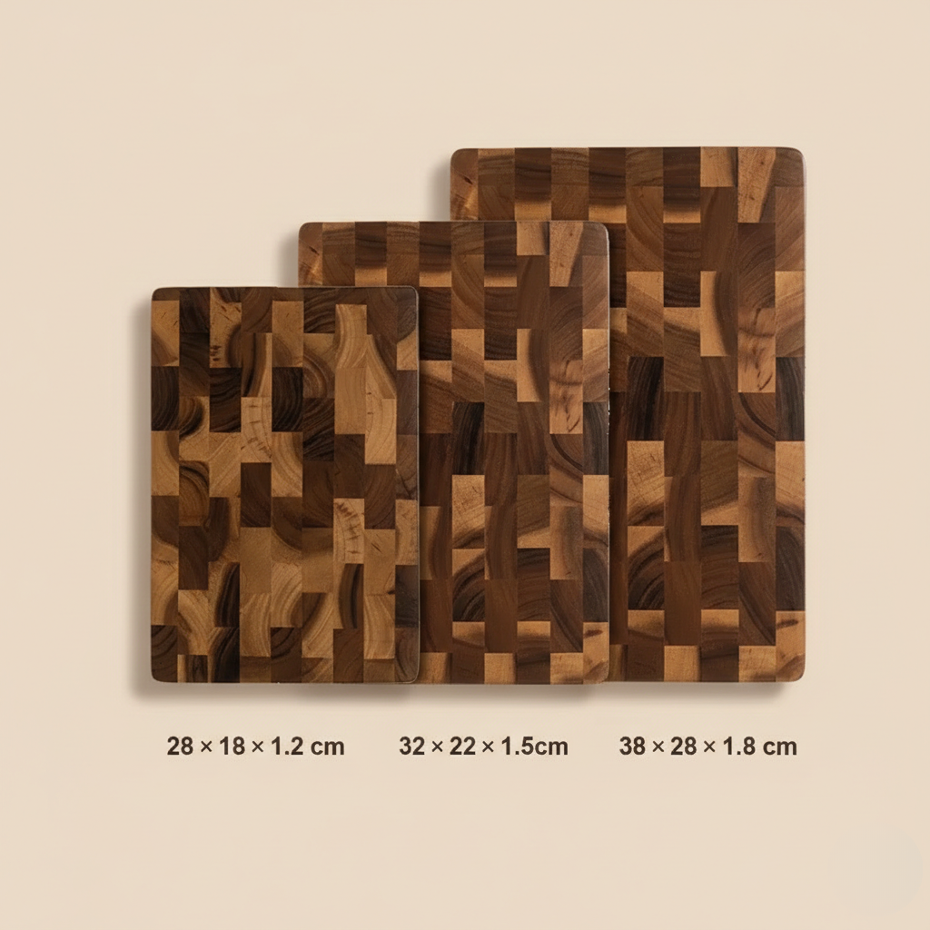 PureAura Acacia Wood Cutting Board 8