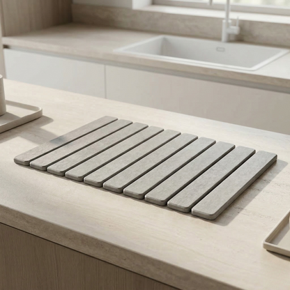 PureAura DryStone Kitchen Mat 1