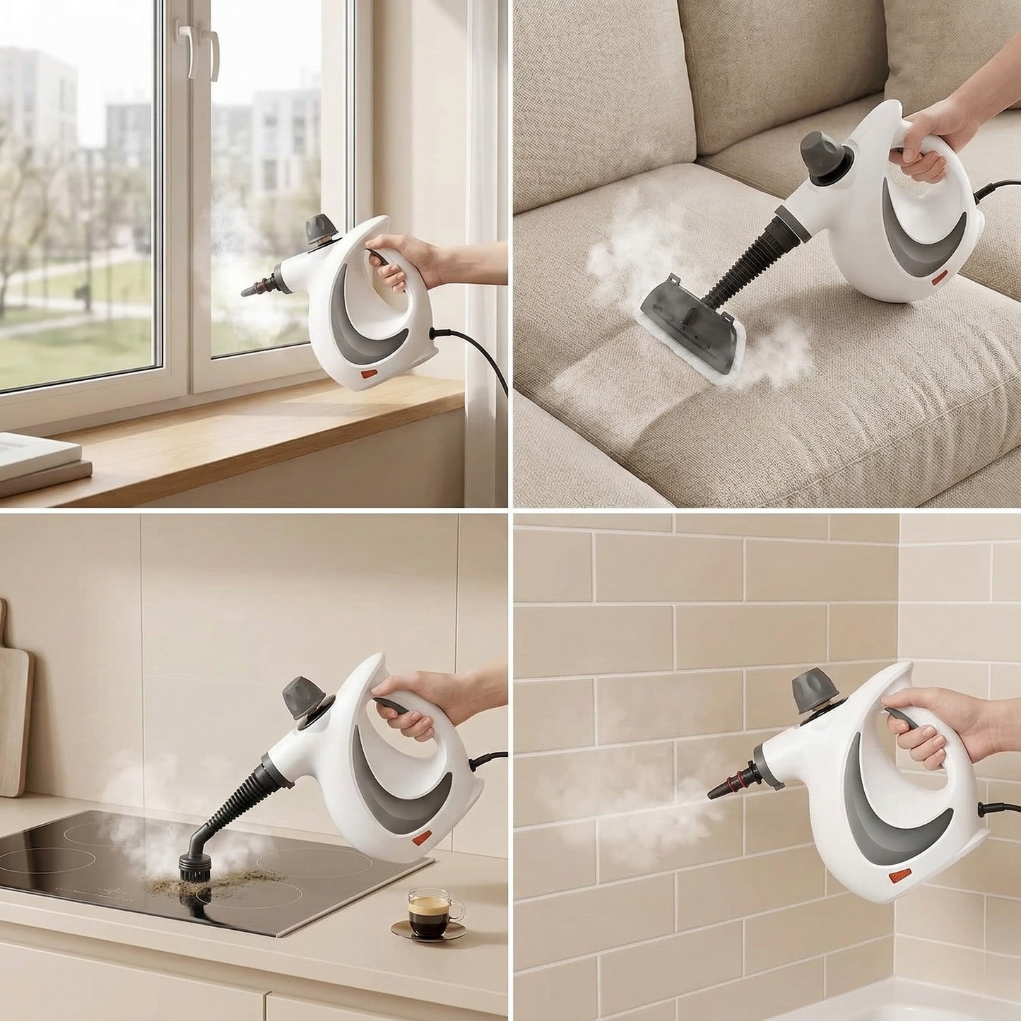 PureAura Handheld Steam Cleaner 1