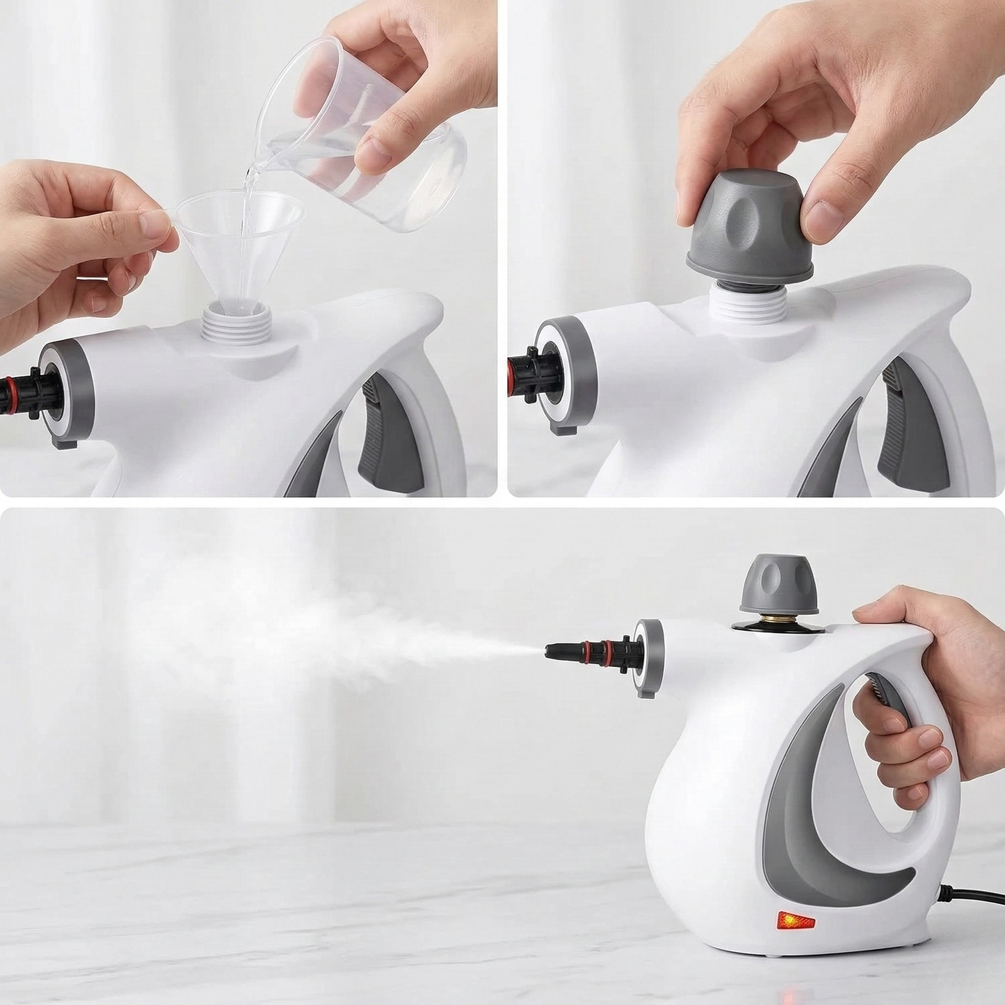PureAura Handheld Steam Cleaner 3