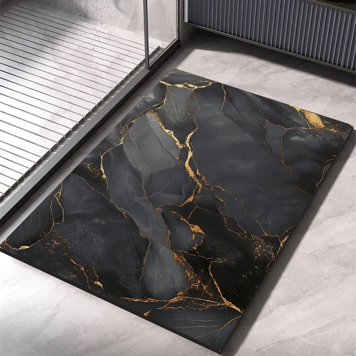 Quick-Dry Non-Slip Bath Mat with Customizable Fit | Absorbent Bathroom Mats for Safe and Stylish Steps 3