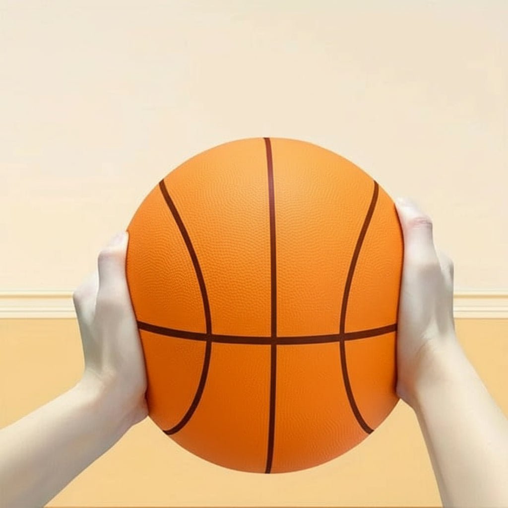 QuietBounce | Indoor Soft Foam Basketball with Ultra-Quiet Dribbling | Safe for Home Training Sessions 3