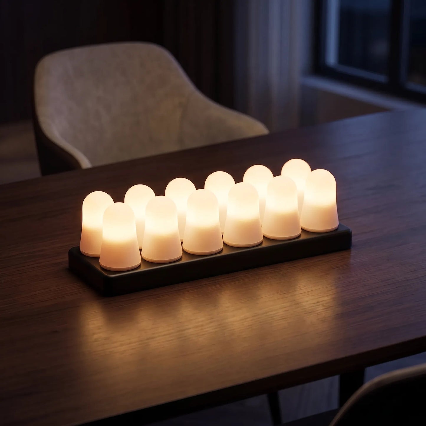 Rechargeable LED Ambient Tea Lights - Aethos 1