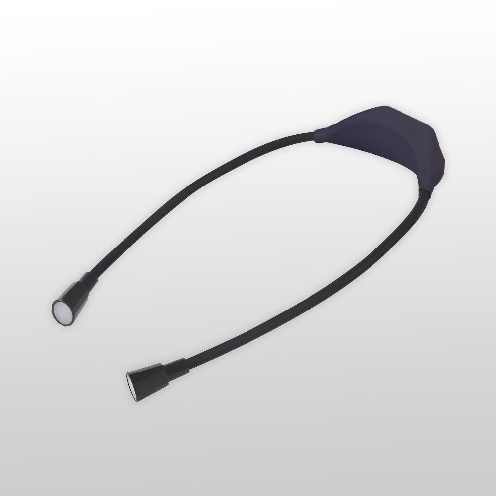 Rechargeable LED Neck Light with Adjustable Dual Heads for Hands-Free Reading 2