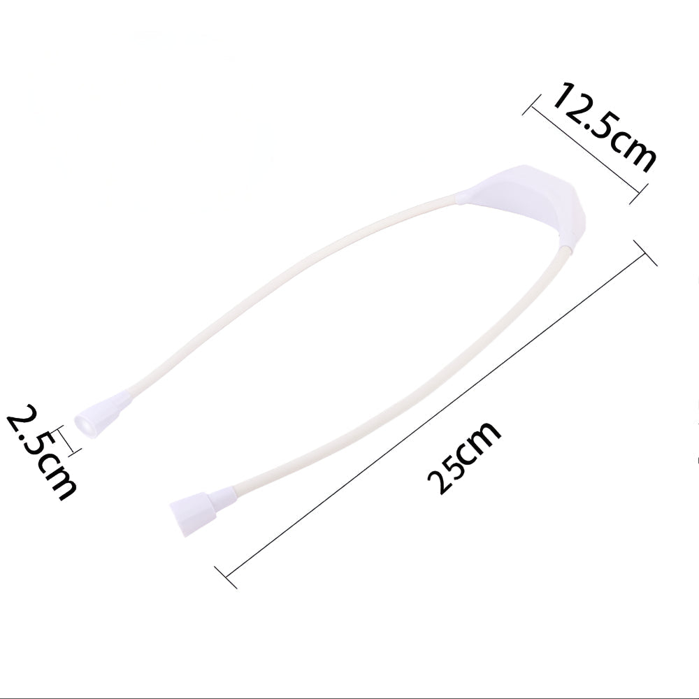 Rechargeable LED Neck Light with Adjustable Dual Heads for Hands-Free Reading 4