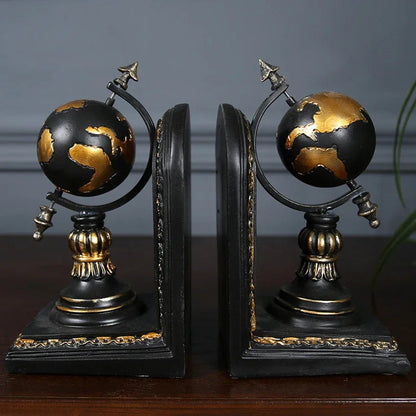 Resin Desktop Bookends - Elegant Office & Home Organizer 4