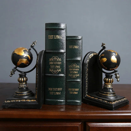Resin Desktop Bookends - Elegant Office & Home Organizer 5