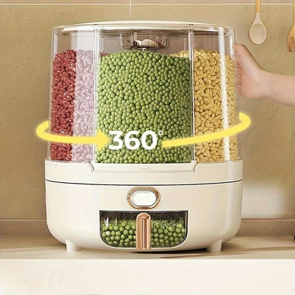 Rotating Food Storage Container 1