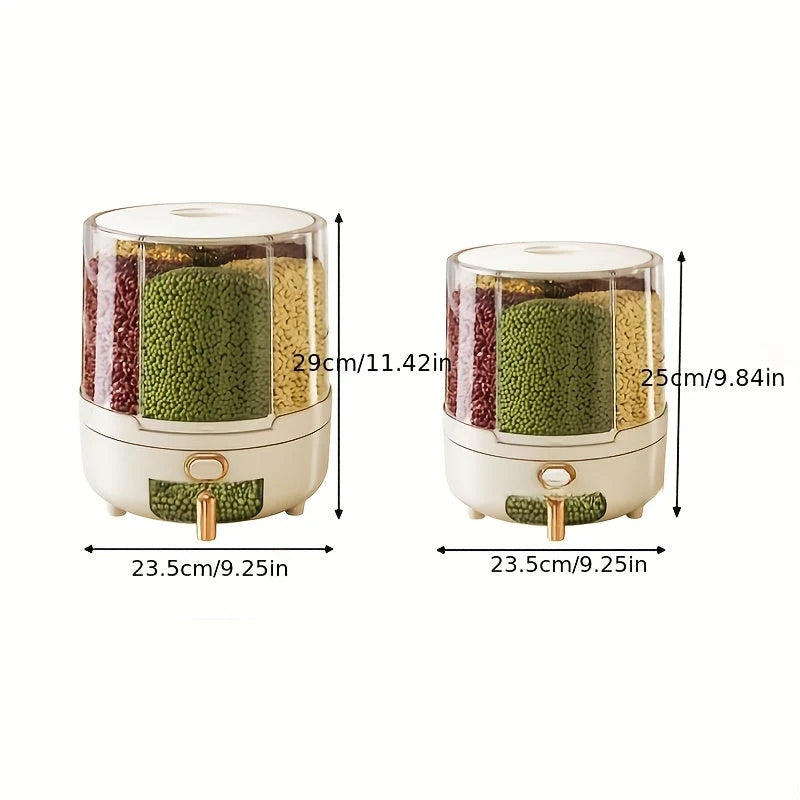 Rotating Food Storage Container 4