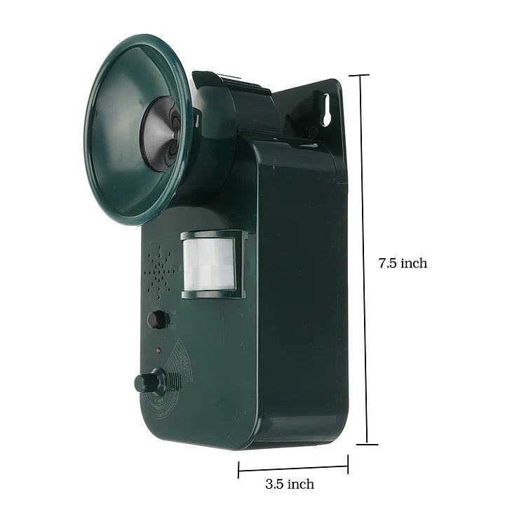 RoyaleGlow 5000sqft 9v Dc Ultra Sonic Cordless Pest Animal Repeller Outdoor Safely Repel Various Animal 5