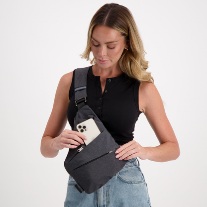 RoyaleGlow Anti-Theft Crossbody Bag – RFID Blocking Waterproof with Hidden Pockets 3