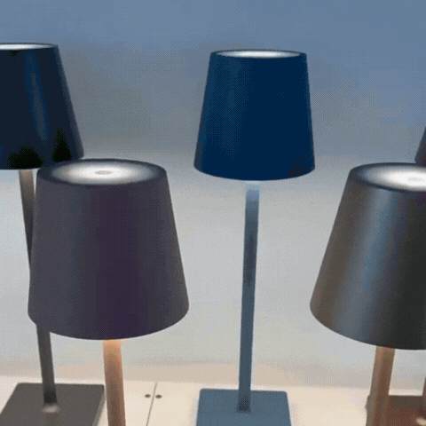 RoyaleGlow Cordless Lamp - USB Rechargeable Waterproof Table Lamp with Touch Switch 1