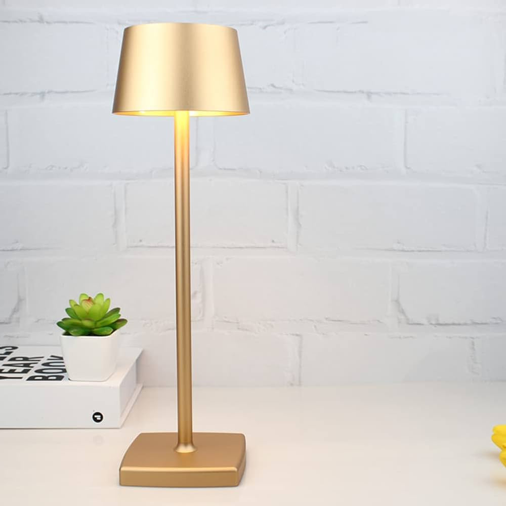 RoyaleGlow Cordless Lamp - USB Rechargeable Waterproof Table Lamp with Touch Switch 13