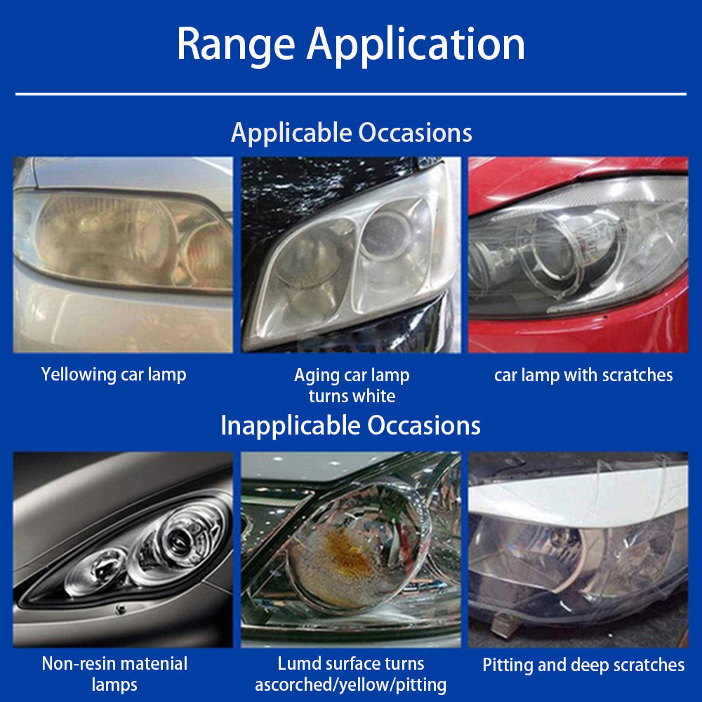 RoyaleGlow Headlight Restoration Kit for Crystal Clear Lights 4